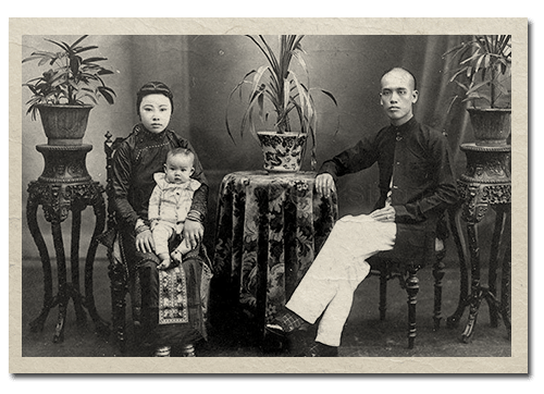 Chinese family, 1900s-1910s