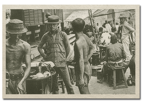 Street hawkers, 1910s