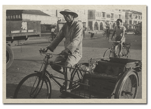 Trishaw, 1950