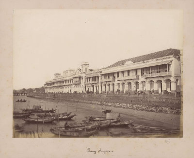 Collyer Quay, 1880s