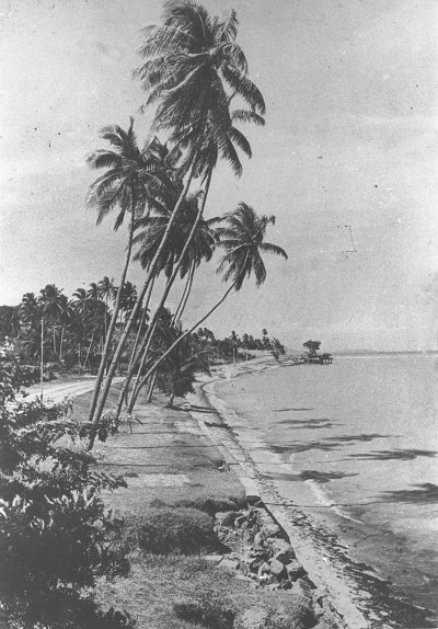 Beach at Tanjong Katong, 1920s